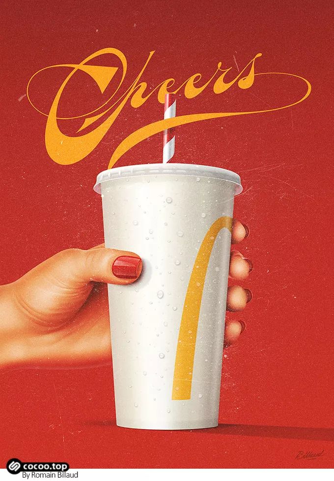 版式设计中的空间表现！增强层次感