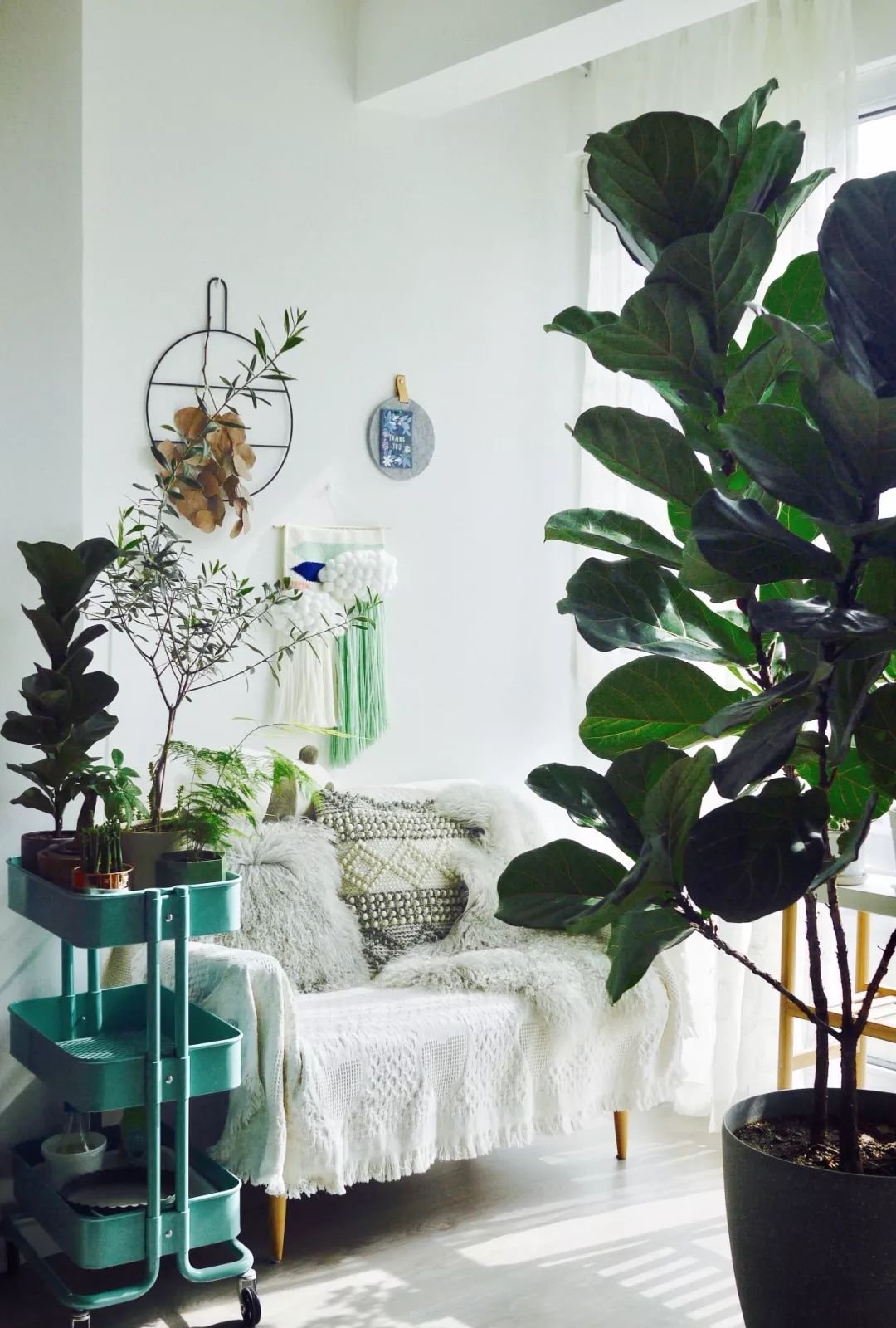 70后丁克族，两人1猫90m²北欧风的家，生活当然是过给自己的！