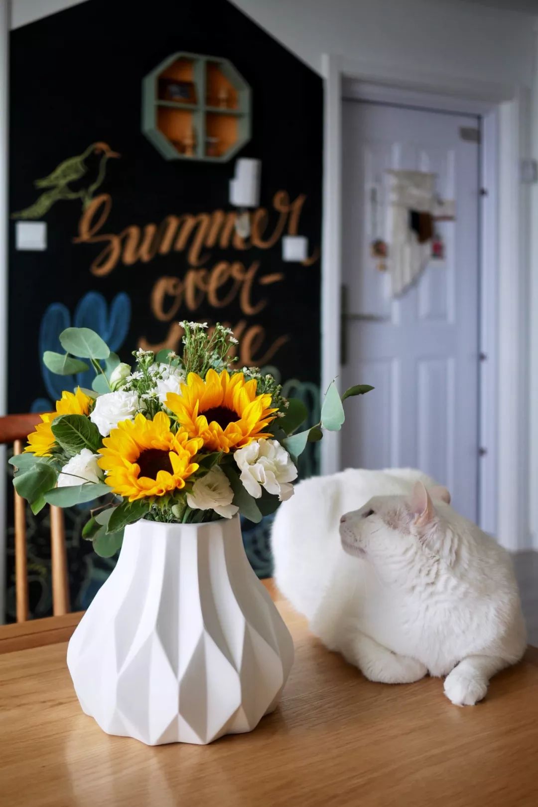 70后丁克族，两人1猫90m²北欧风的家，生活当然是过给自己的！