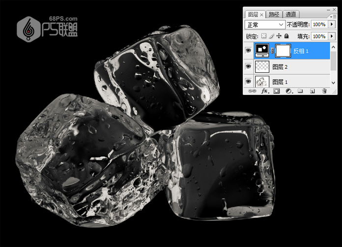 PS教你快速抠出透明的冰块 PS教你快速抠出透明的冰块