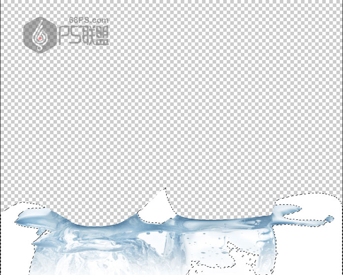 PS教你快速抠出透明的冰块 PS教你快速抠出透明的冰块