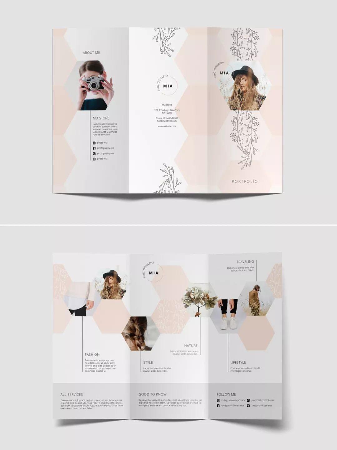 国外三折页设计欣赏！