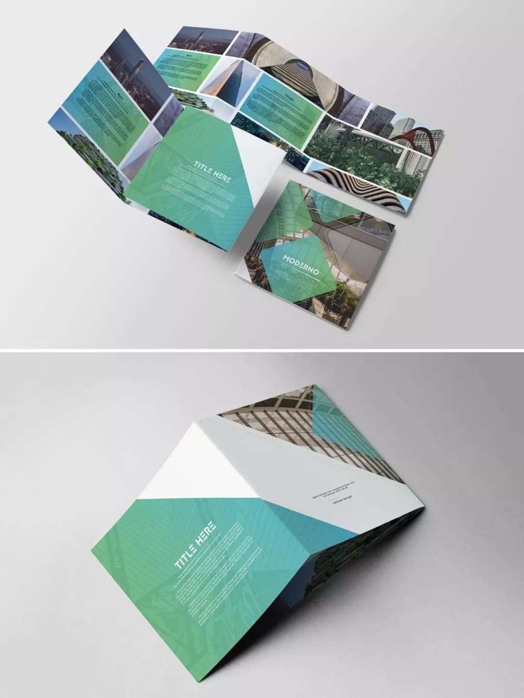 国外三折页设计欣赏！