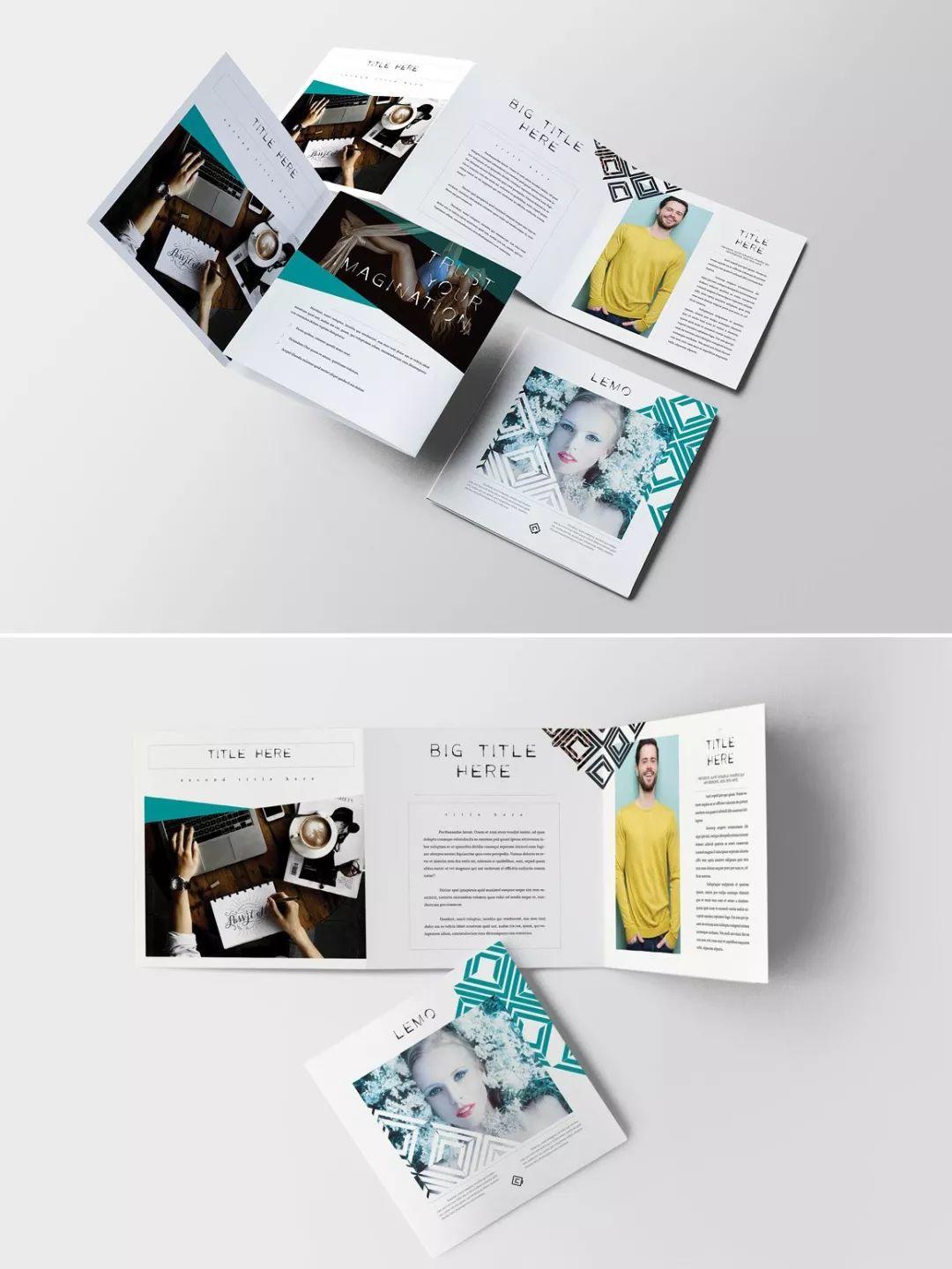 国外三折页设计欣赏！