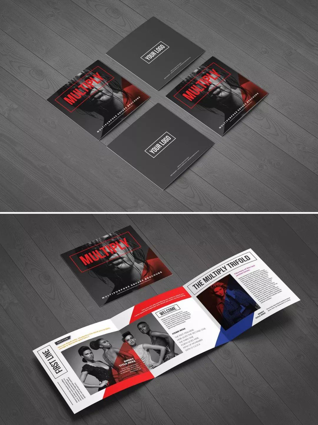 国外三折页设计欣赏！