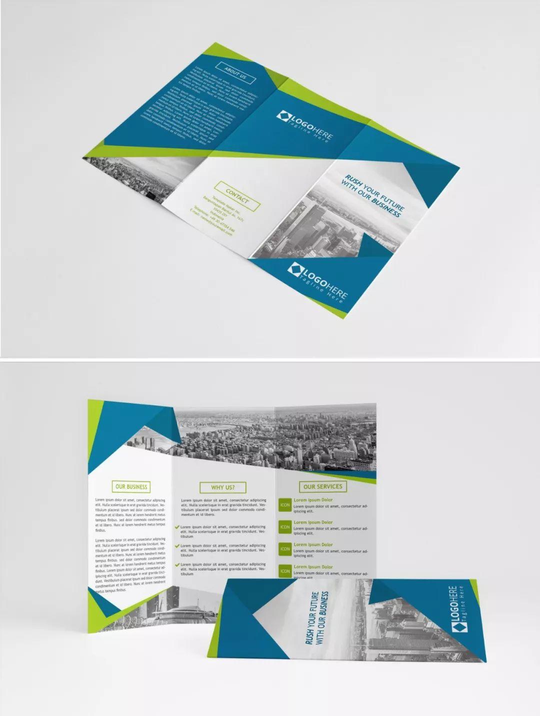 国外三折页设计欣赏！