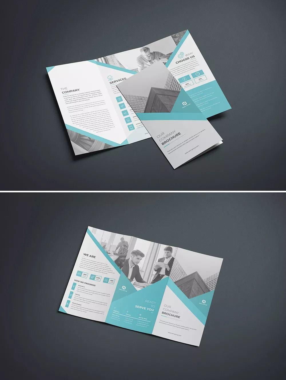 国外三折页设计欣赏！