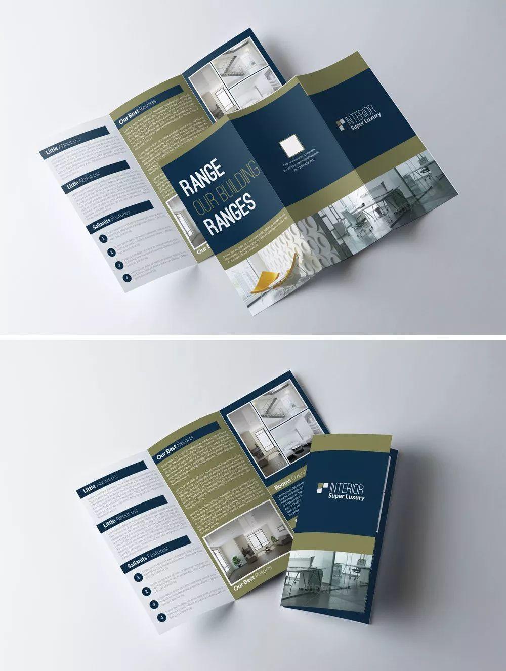 国外三折页设计欣赏！