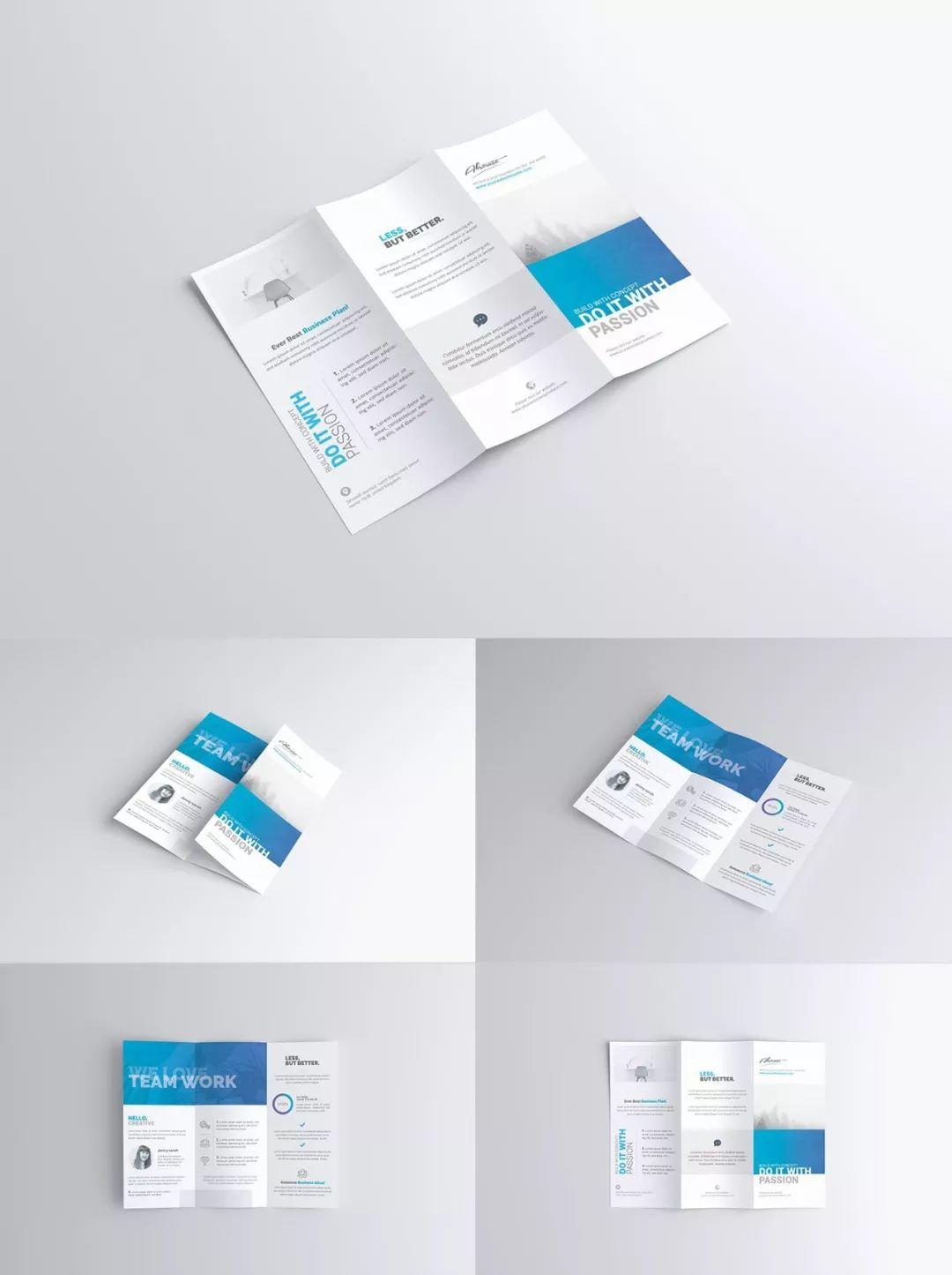 国外三折页设计欣赏！