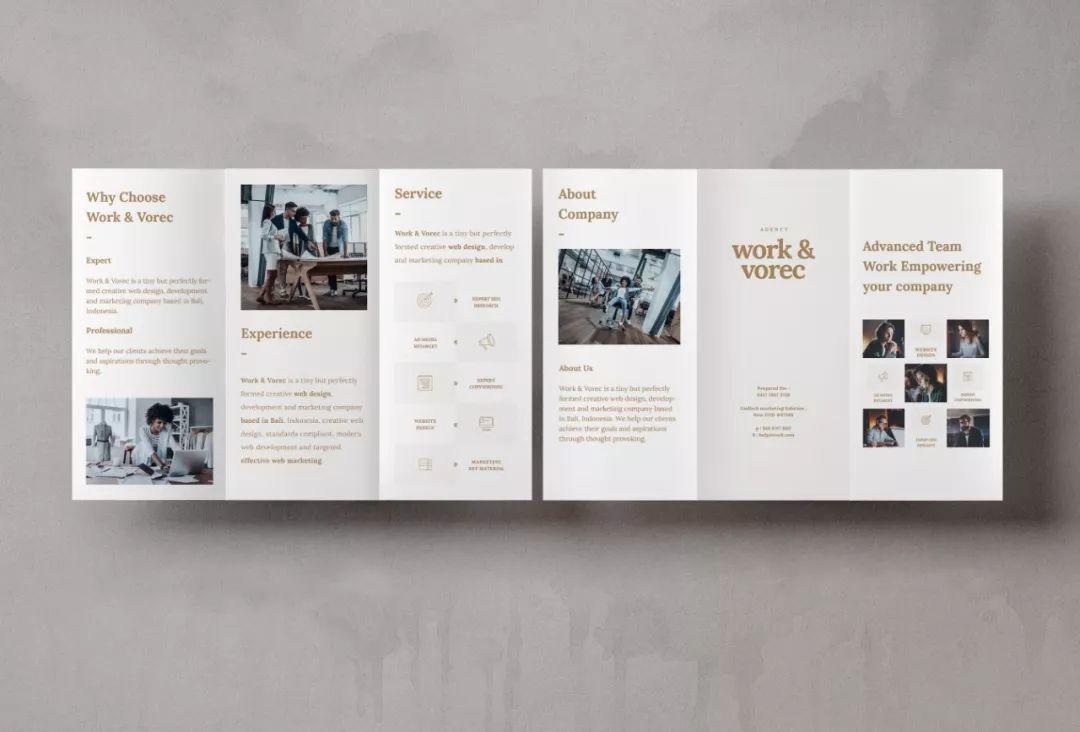 国外三折页设计欣赏！