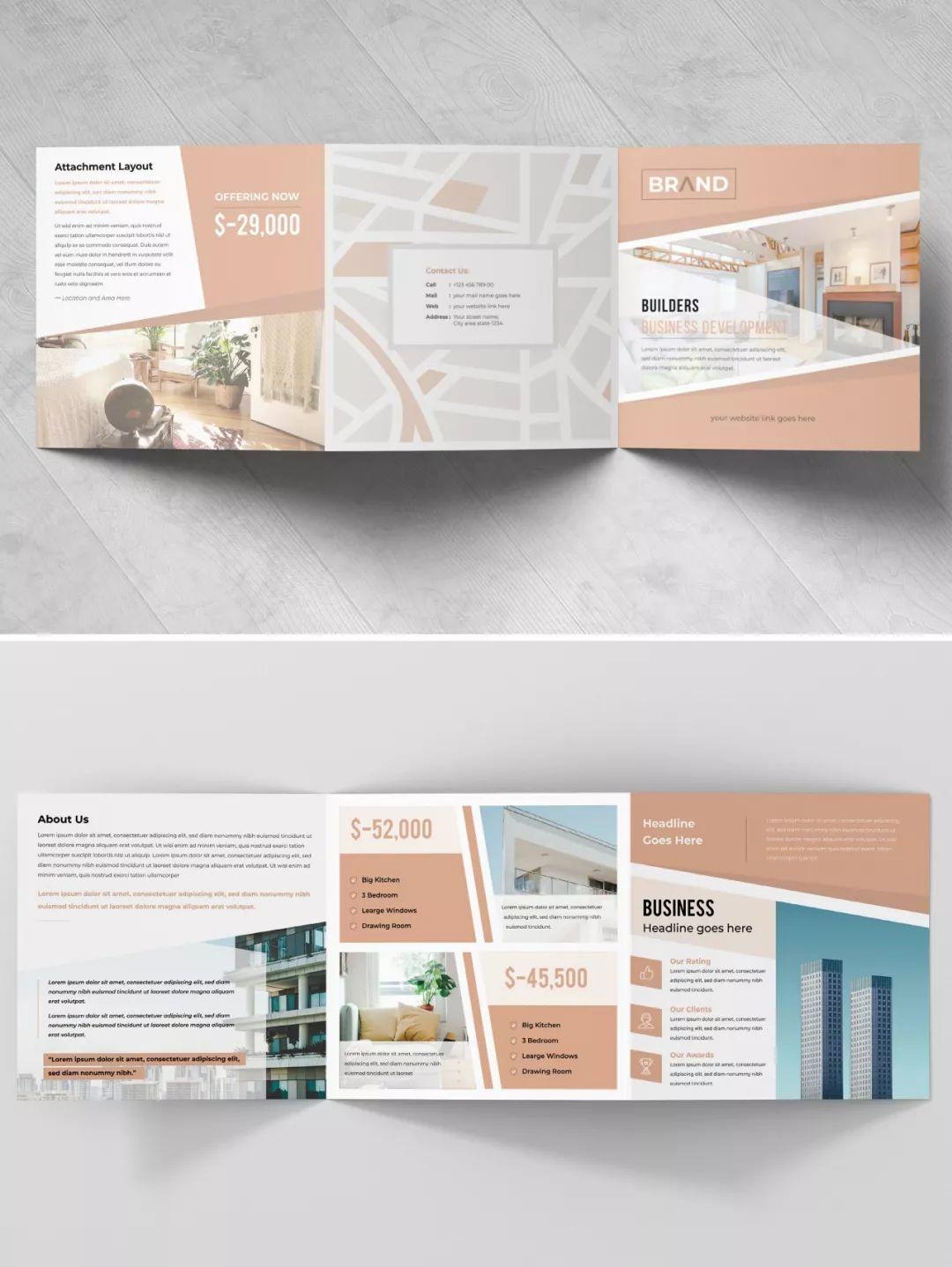 国外三折页设计欣赏