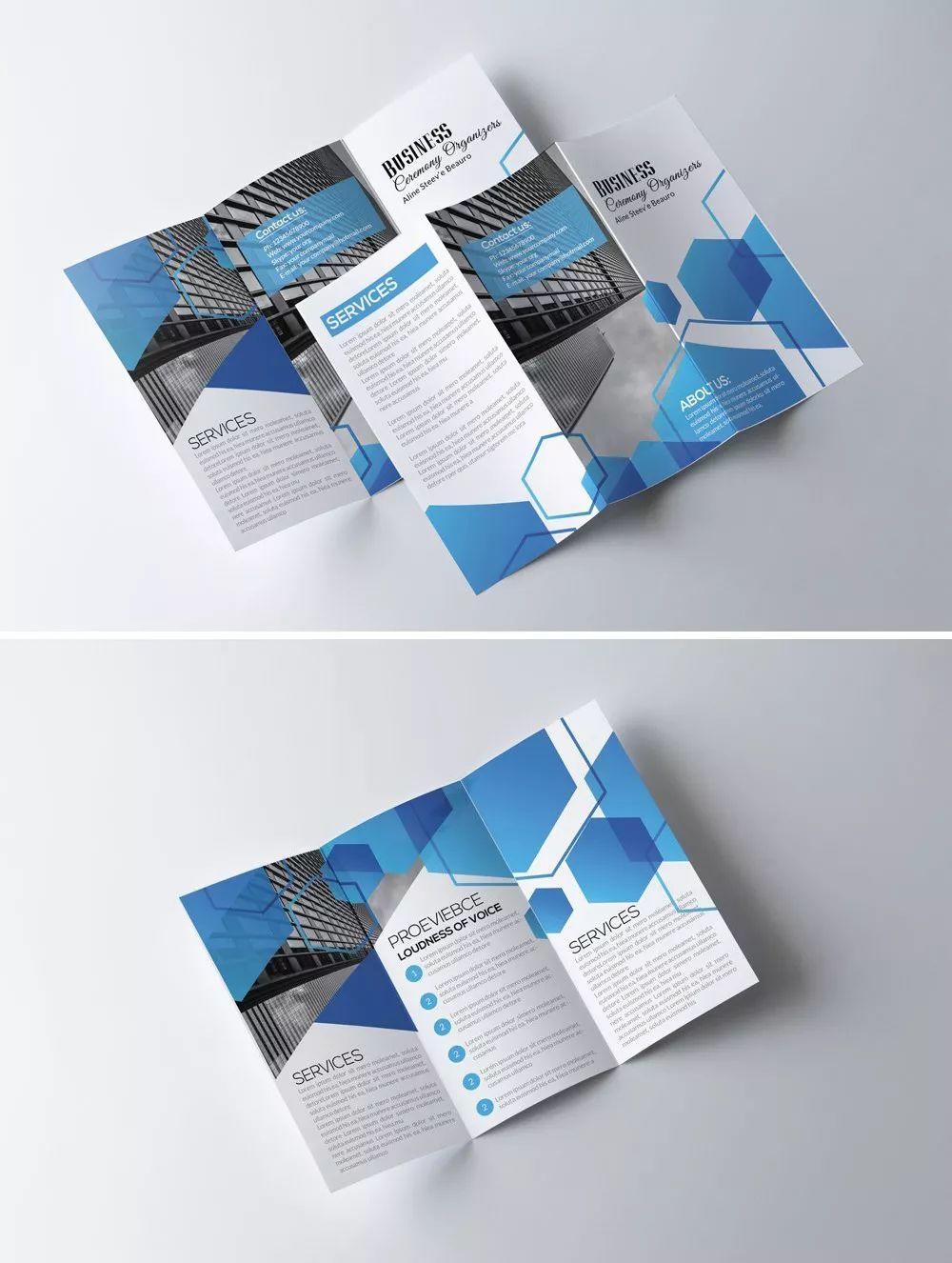 国外三折页设计欣赏