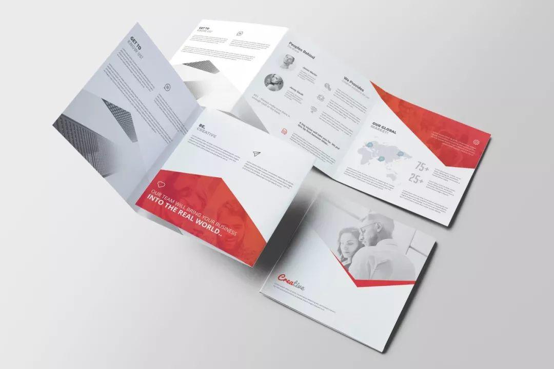 国外三折页设计欣赏