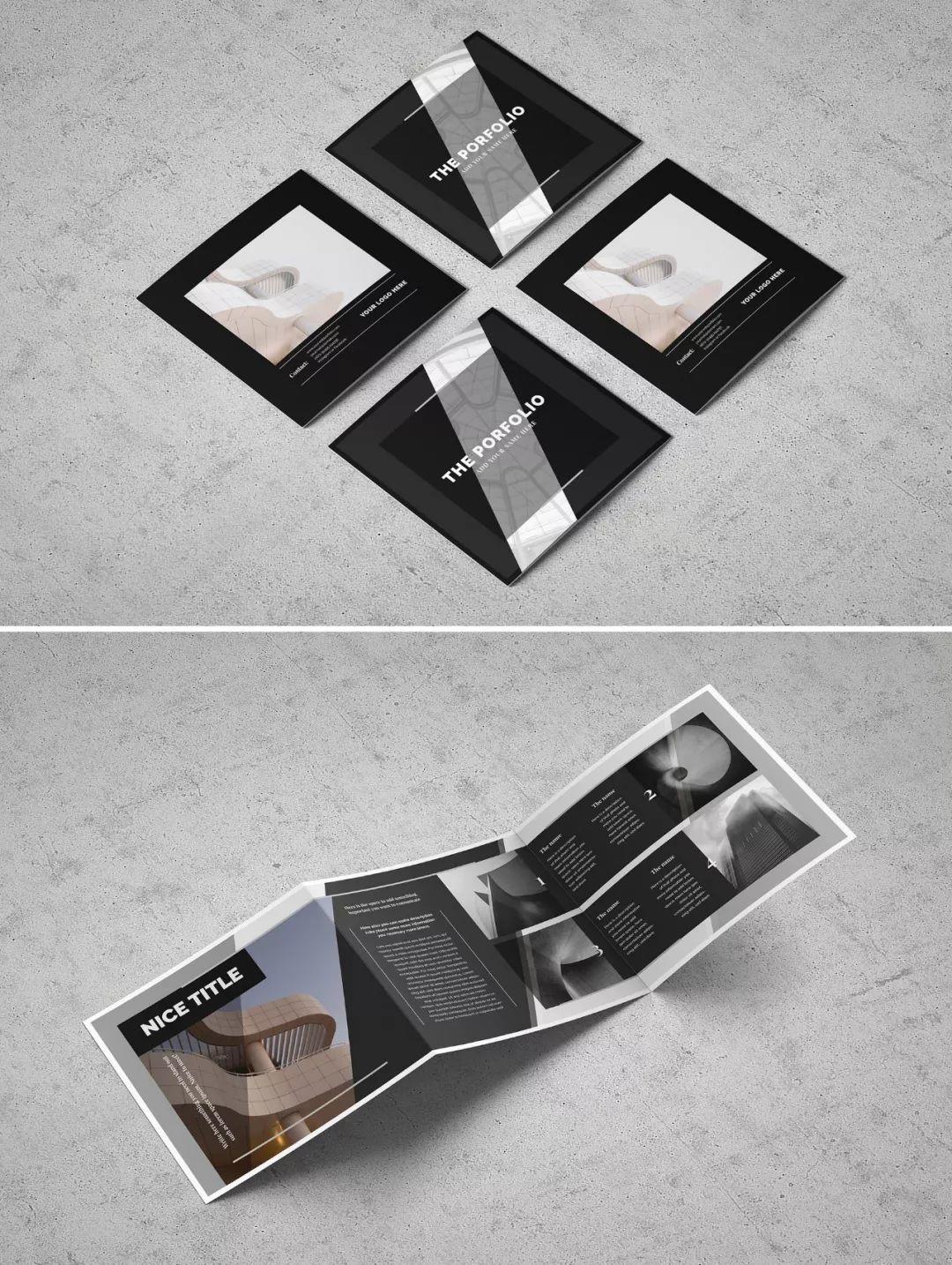 国外三折页设计欣赏