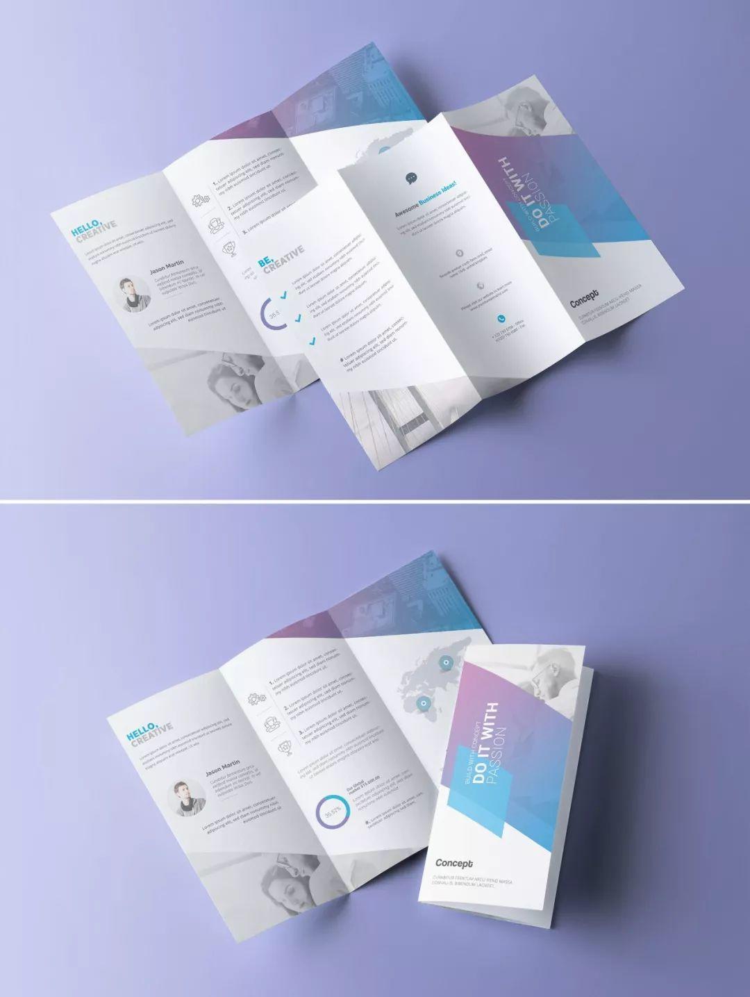 国外三折页设计欣赏