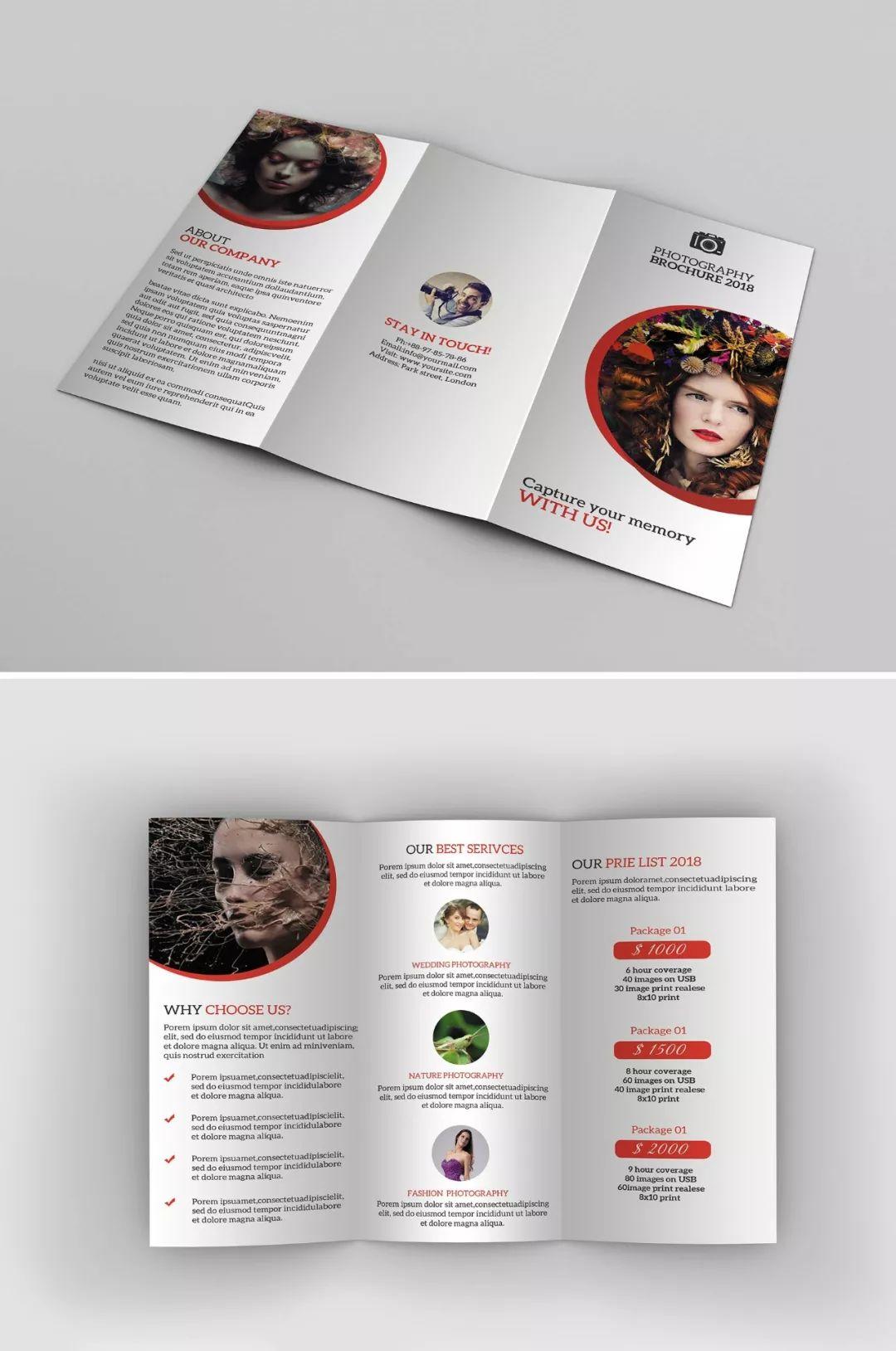 国外三折页设计欣赏