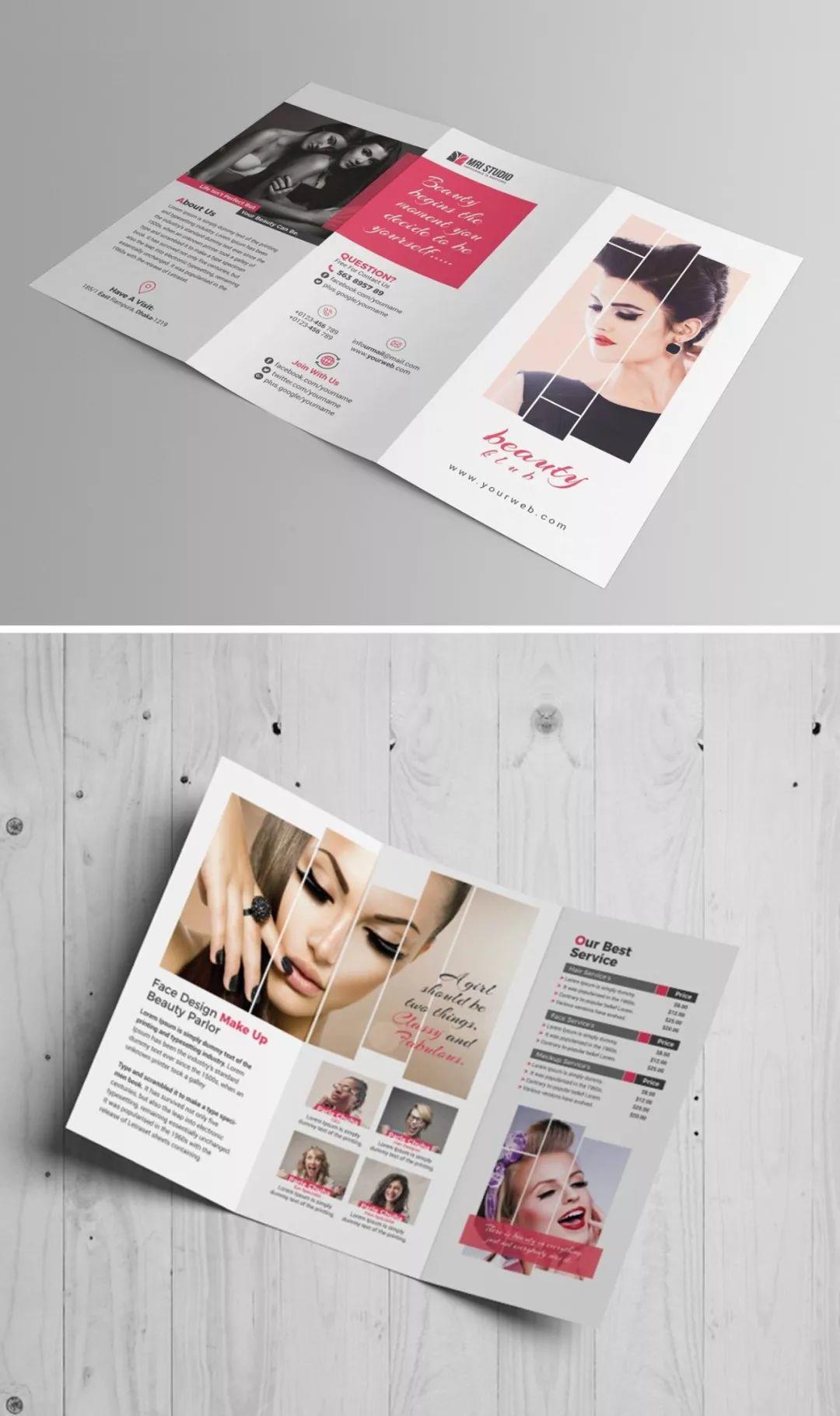 国外三折页设计欣赏