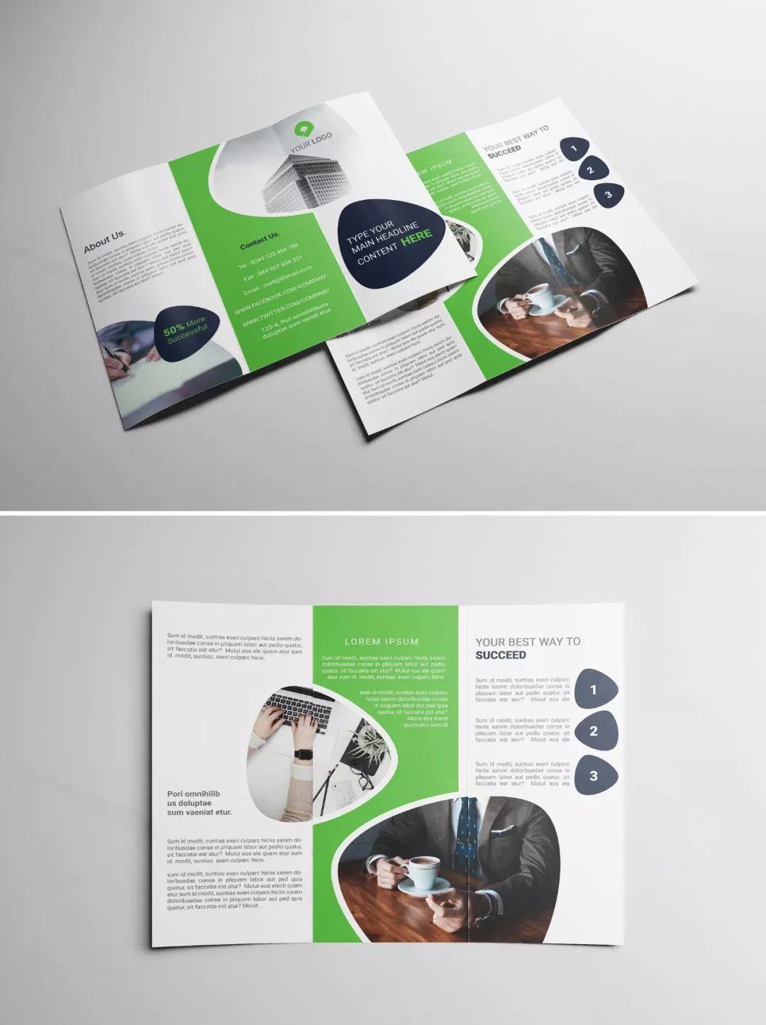 国外三折页设计欣赏