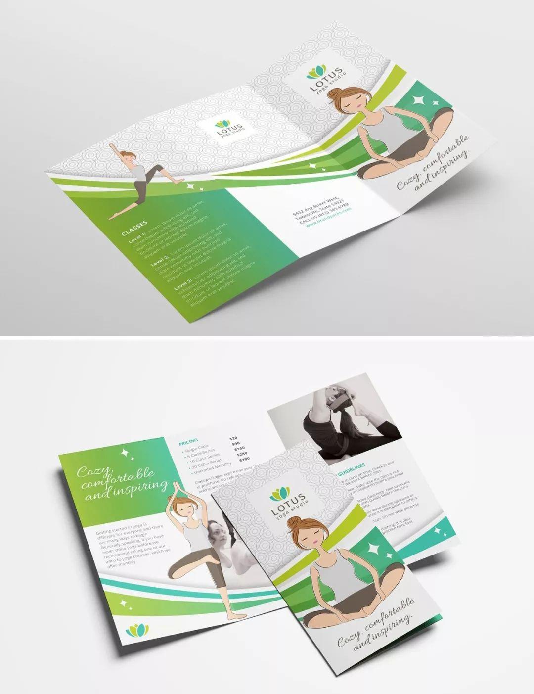 国外三折页设计欣赏