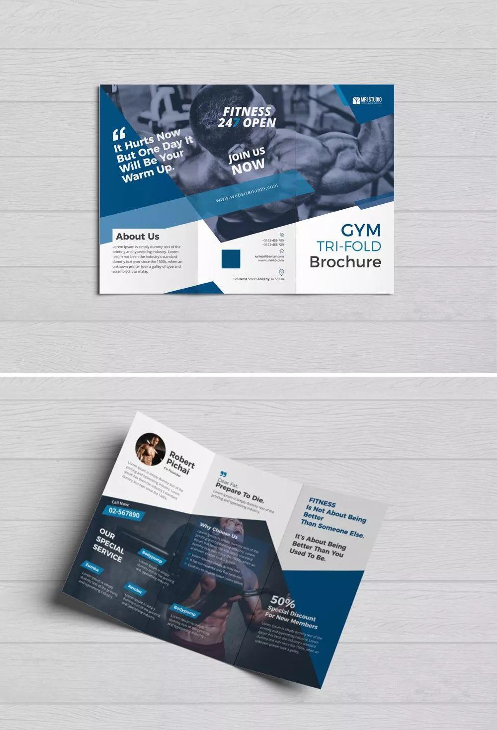 国外三折页设计欣赏