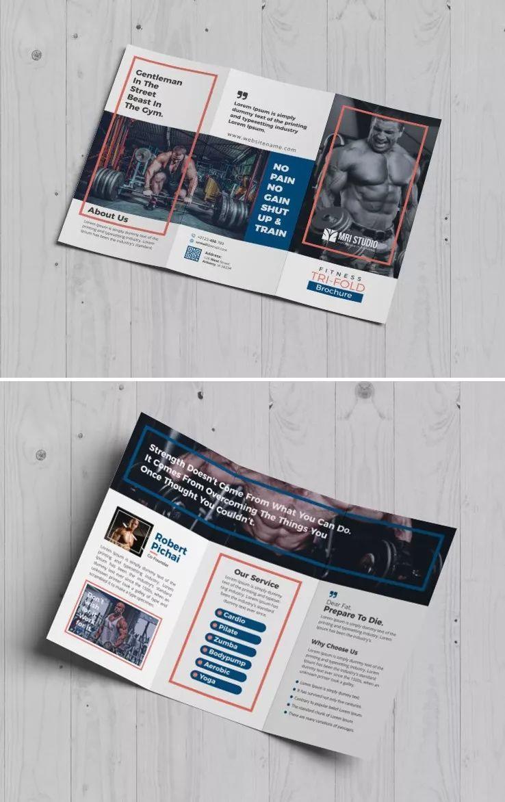 国外三折页设计欣赏