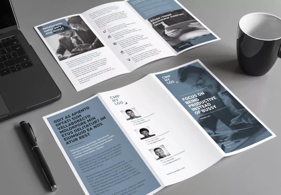 国外三折页设计欣赏