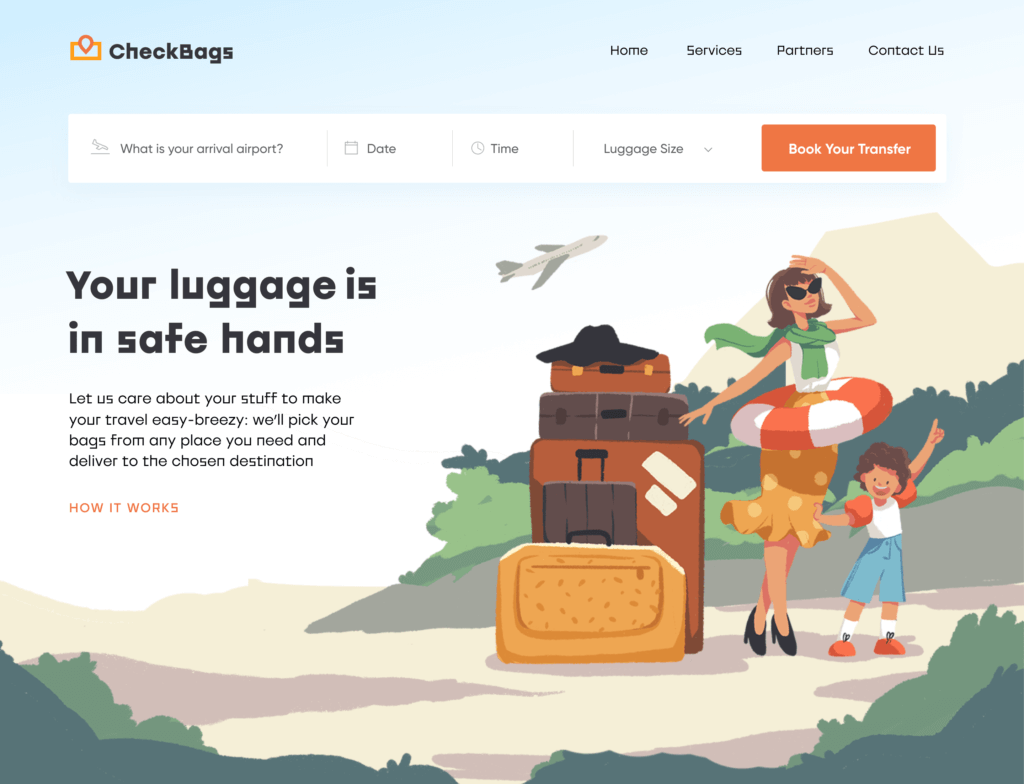 创意个性网站着陆页经典设计案例分享