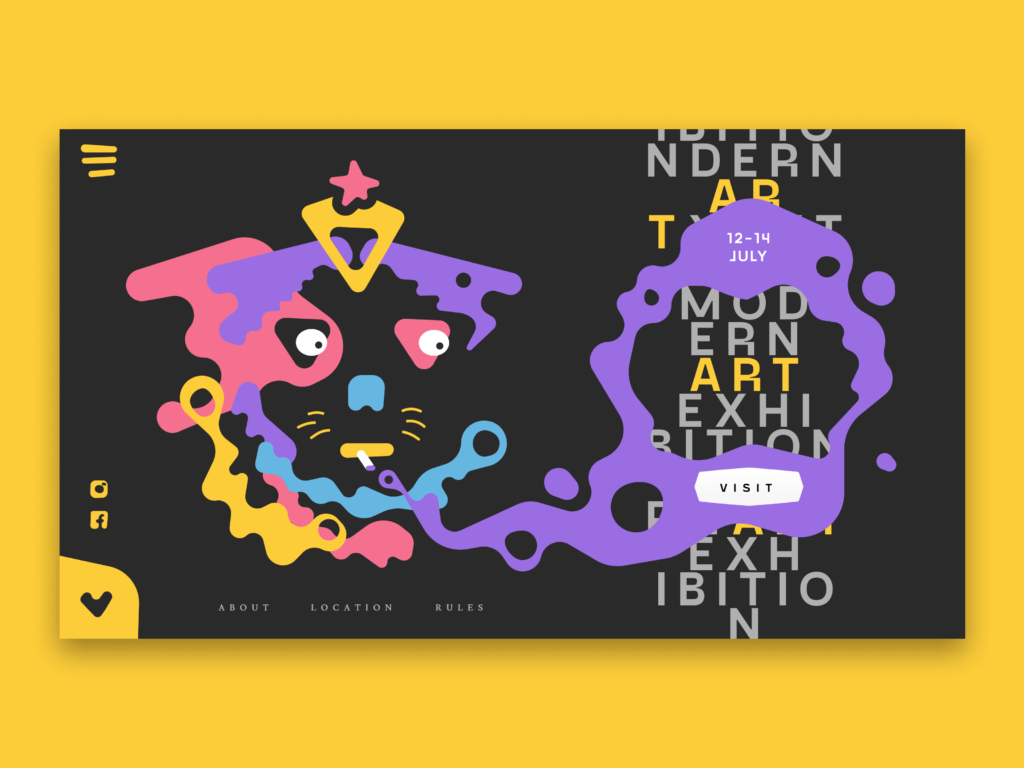 创意个性网站着陆页经典设计案例分享