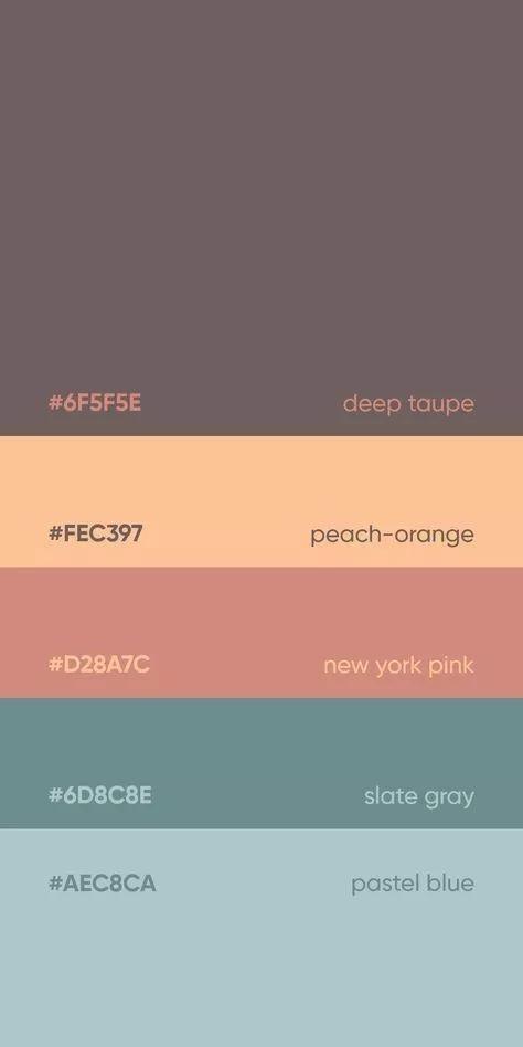 一组高大上的配色方案，秒提作品逼格 ​​​！(附色值)