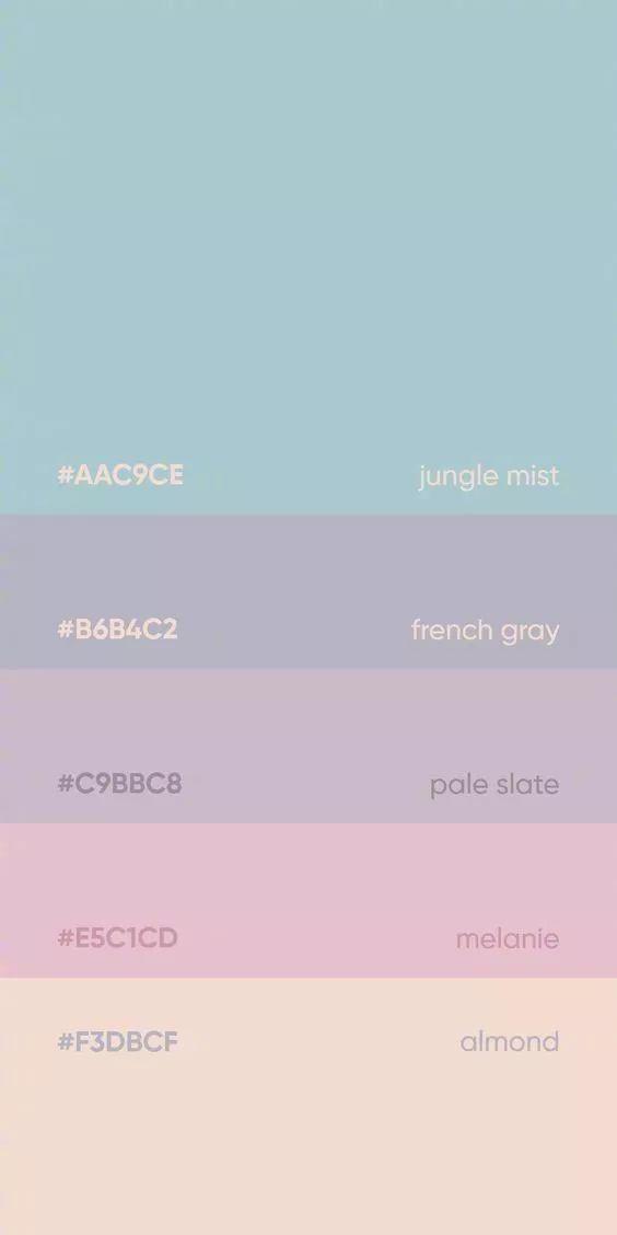 一组高大上的配色方案，秒提作品逼格 ​​​！(附色值)