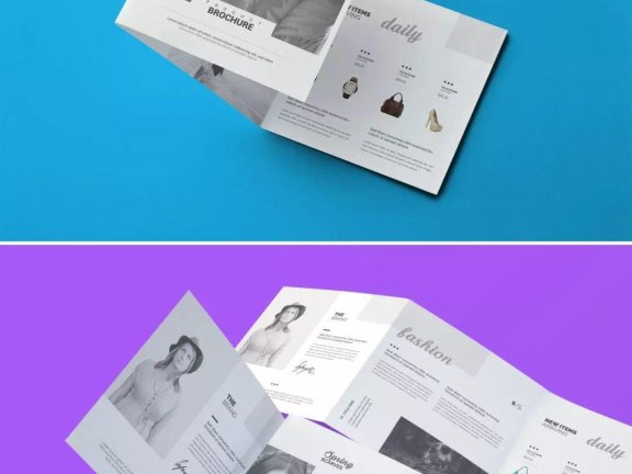 三折页设计欣赏！