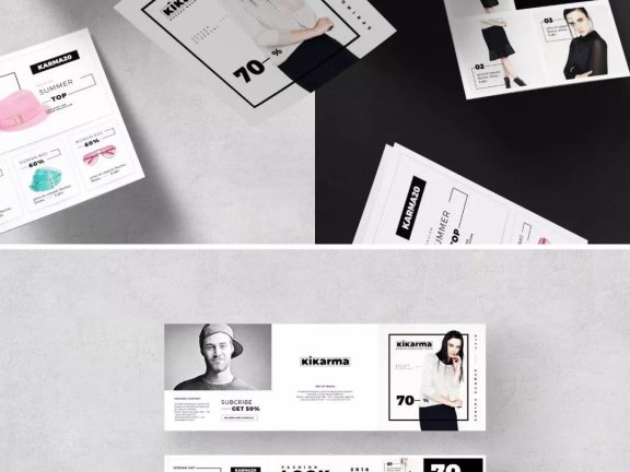 国外三折页设计欣赏第二期